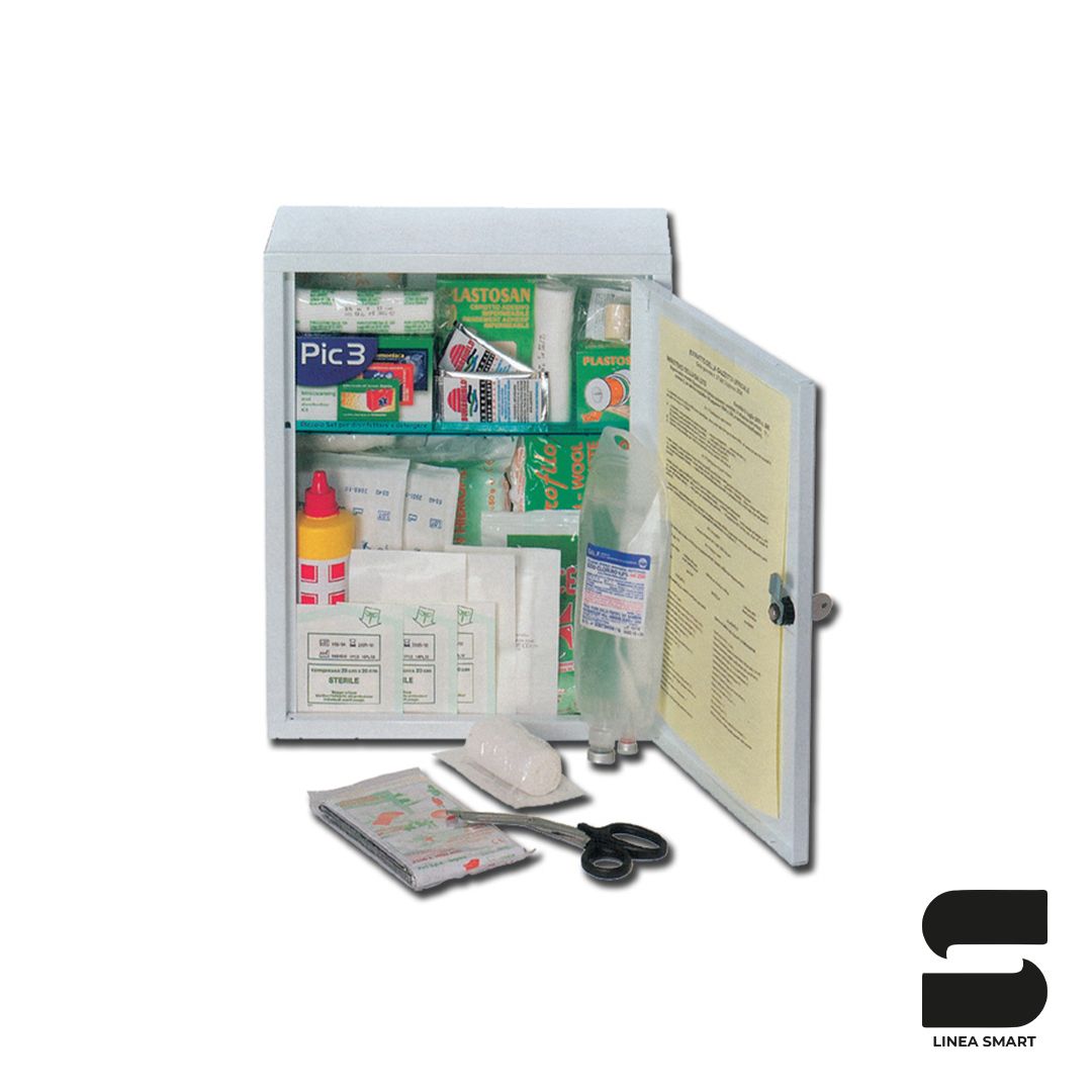 Kit Pronto Soccorso - Armadietto Metallo