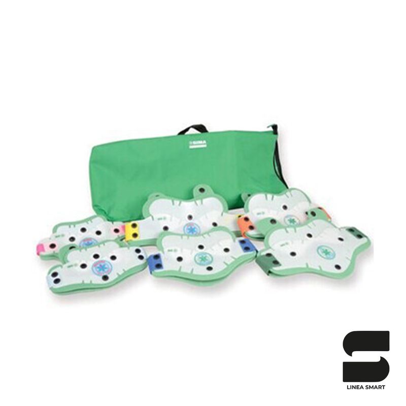 Set 6 Collari due pezzi