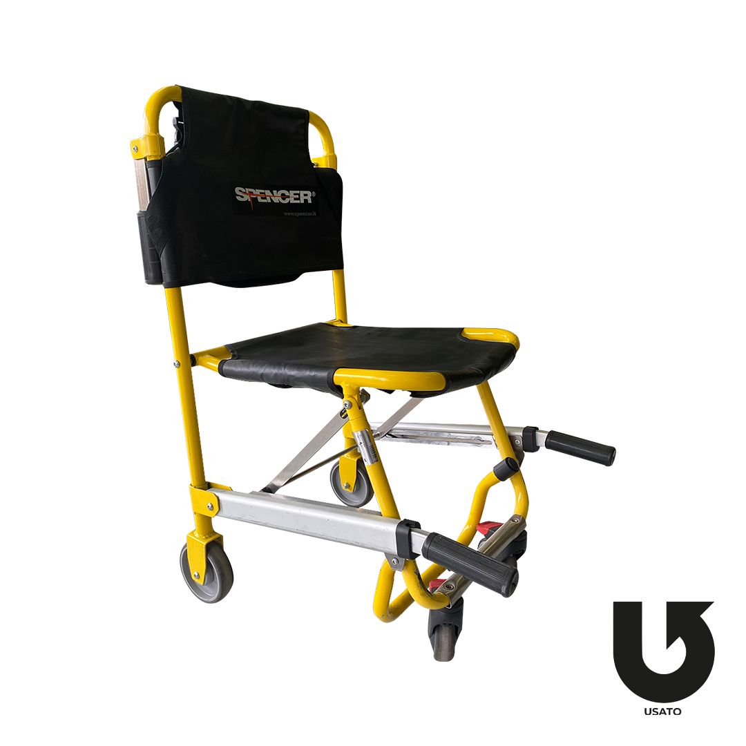 Sedia Portantina Spencer ST20425B Gialla - USATO