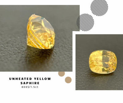 Natural Yellow Sapphire