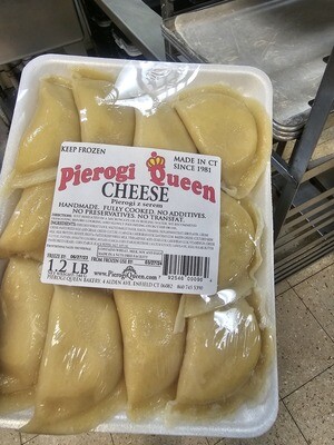 Pierogi Packaged - 12, 1.2LB with Cheese