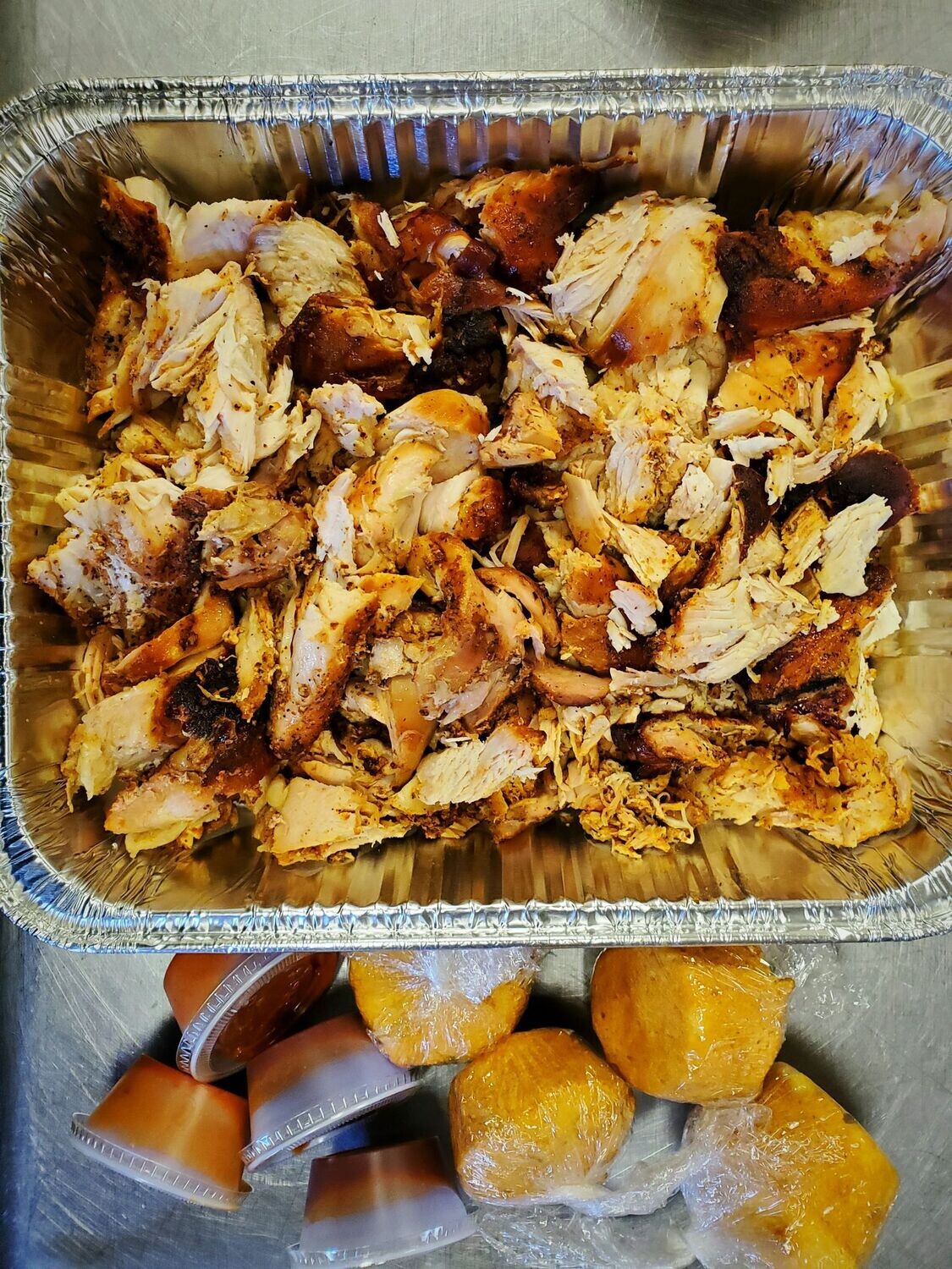 PARTY TRAY - HERB ROASTED CHICKEN , PORTIONED