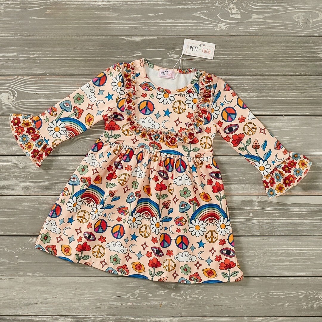 Pete+Lucy Dress-Flower Child