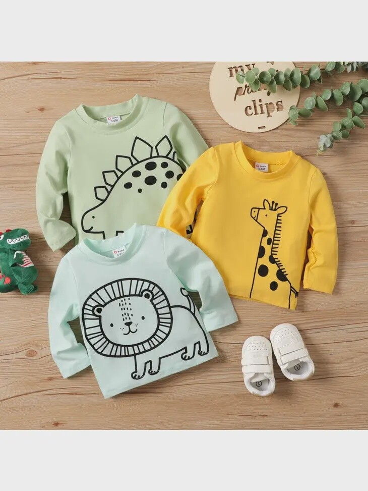 L/S Animal Tee