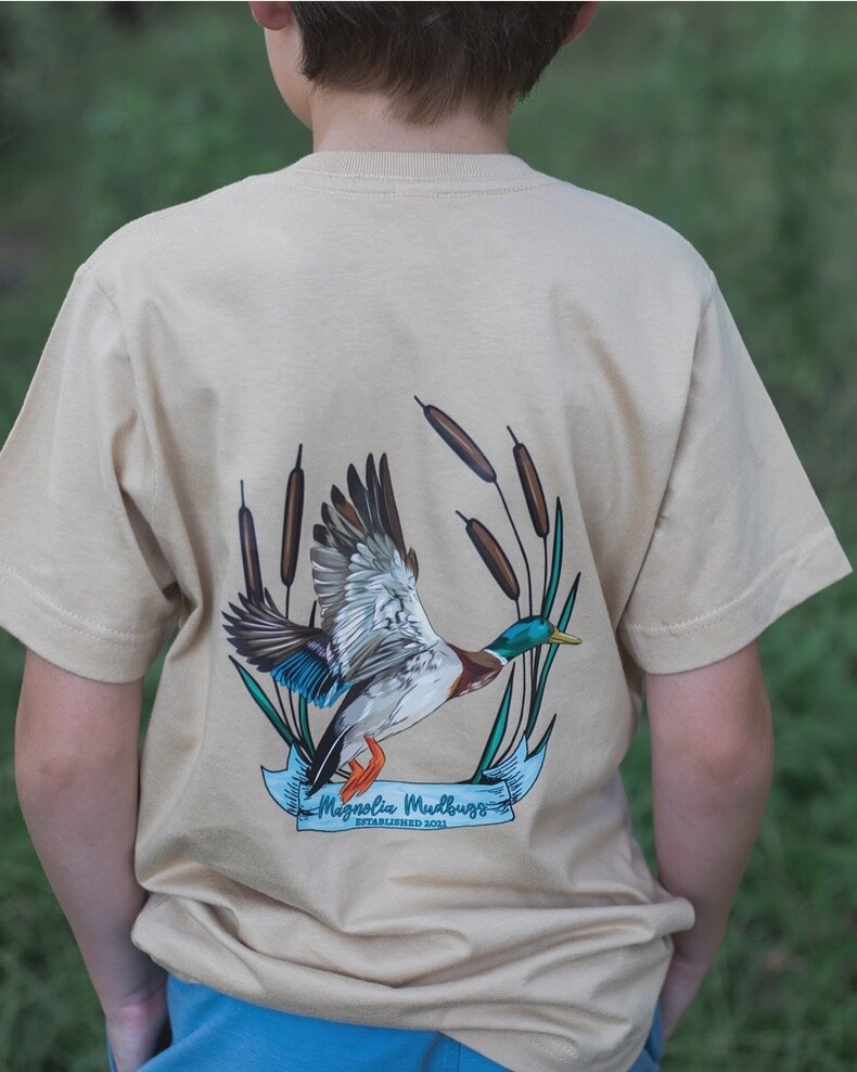 Watercolor Mallard Kids Tee