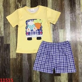 Boy Easter Shorts Set