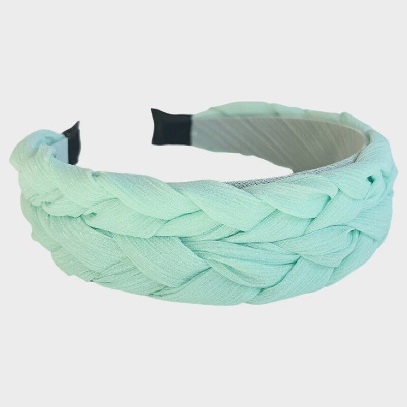 HOH Blushing Braid Headband-Teal