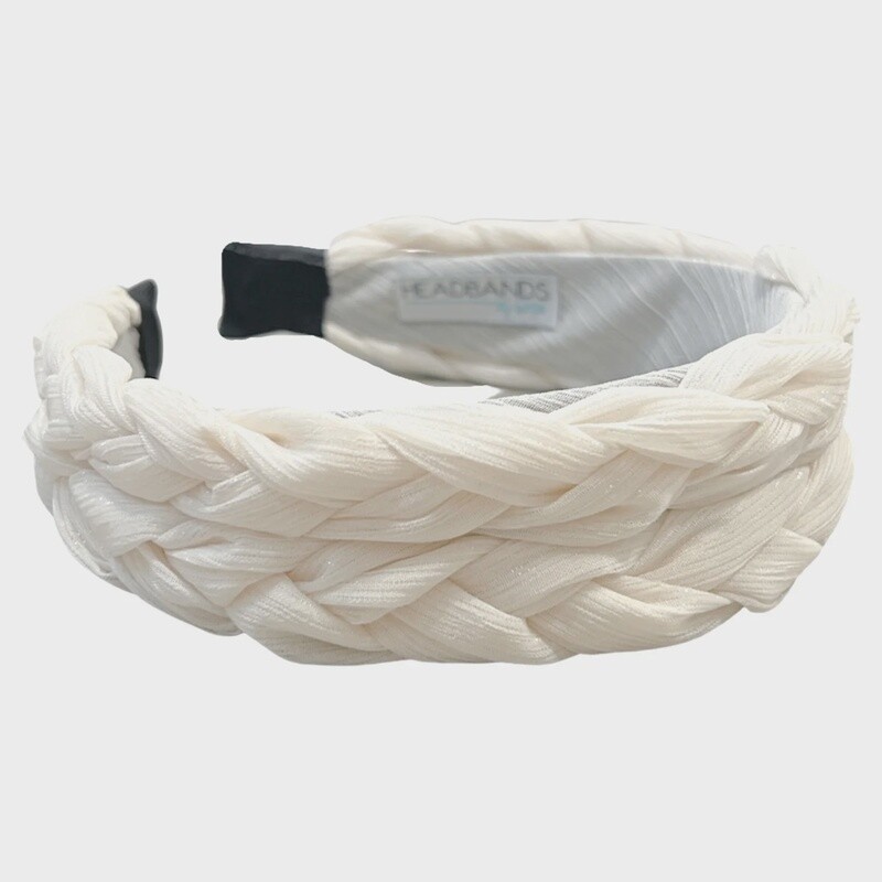 HOH Blushing Braid Headband - Ivory