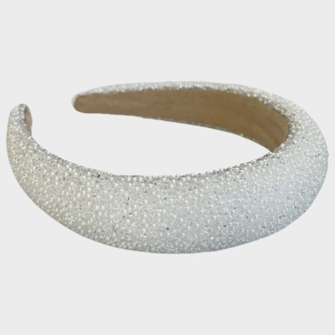 HOH Traditional Headband - White Specs