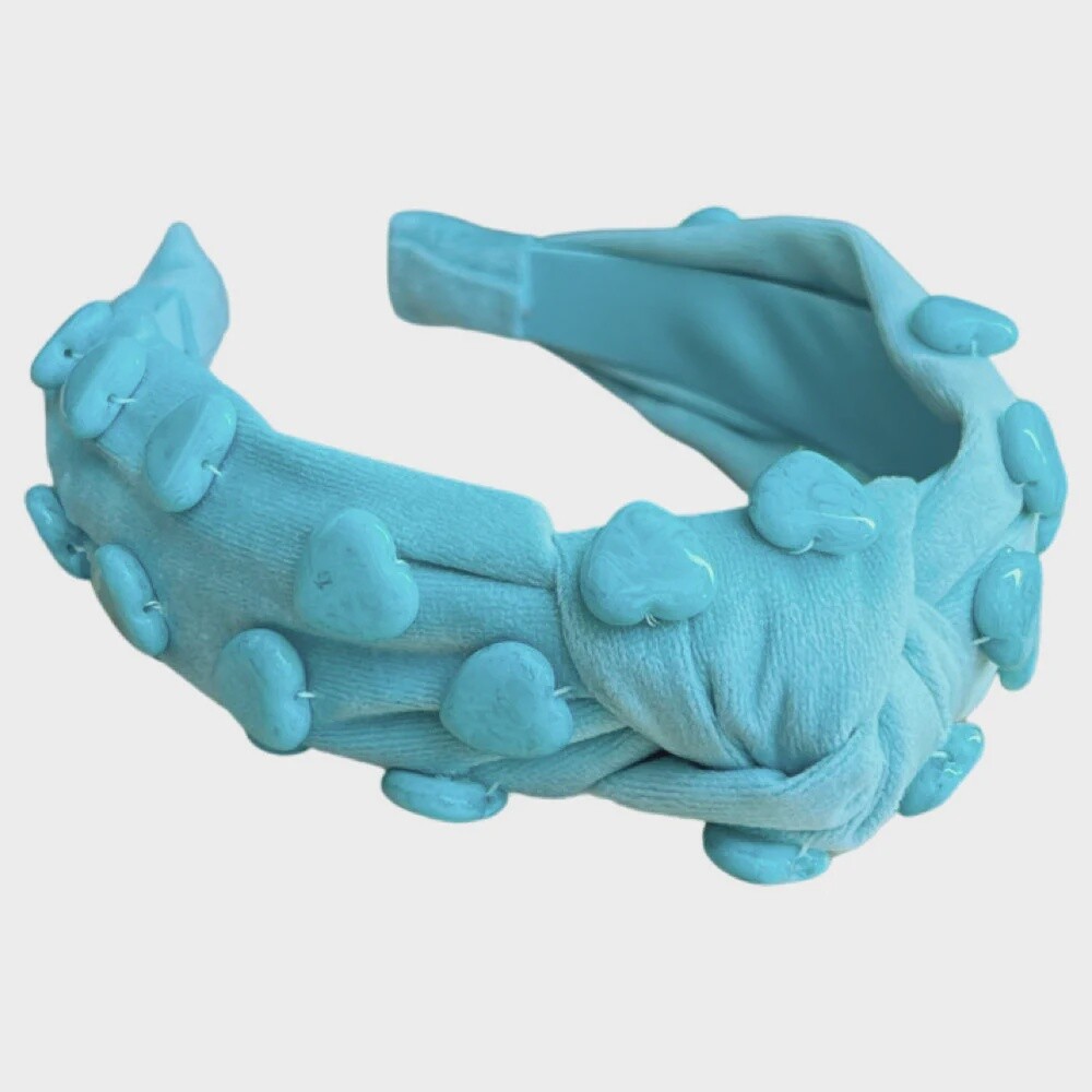 HOH Stone Quartz Traditional Knot Headband - Blue