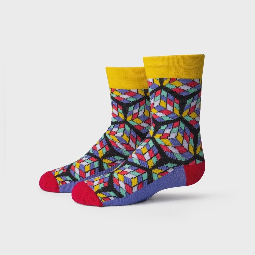 Two Left Feet Kid&#39;s Socks Assortment, Size: Shoe(1Y-5Y), Colour: Chall Accpt