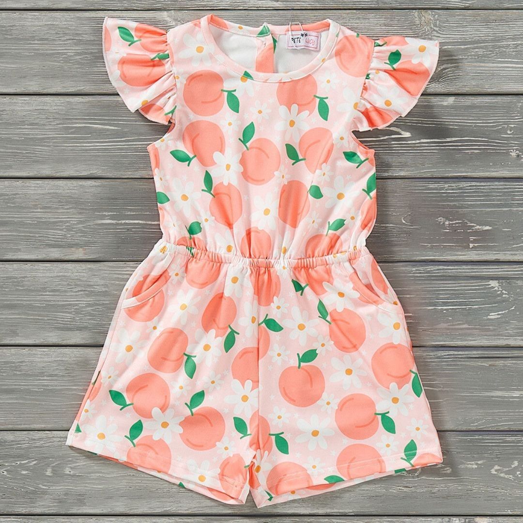 Pete+Lucy - PeachPerfect Jumpsuit, Size: 2T