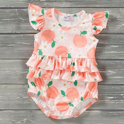 Pete+Lucy - PeachPerfect Infant Romper