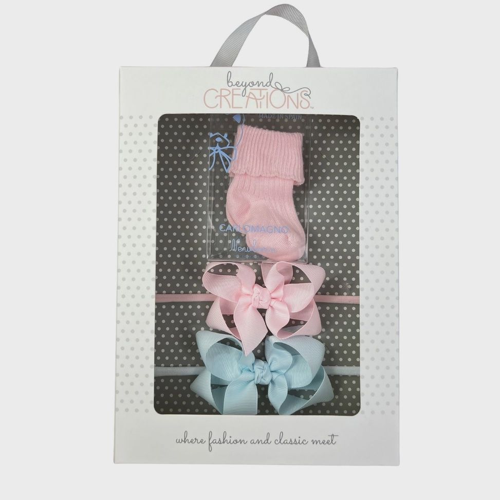 Beyond Creations Gift Box, Colour: Pink/Blue