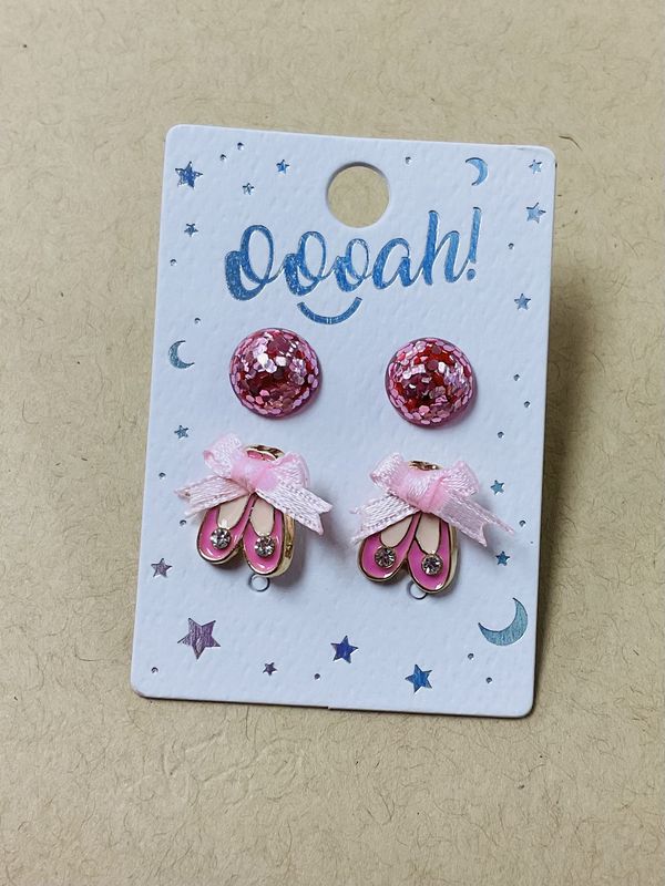 Ballerina 2-pack earrings