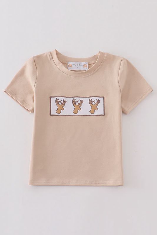 Antler embroidery top