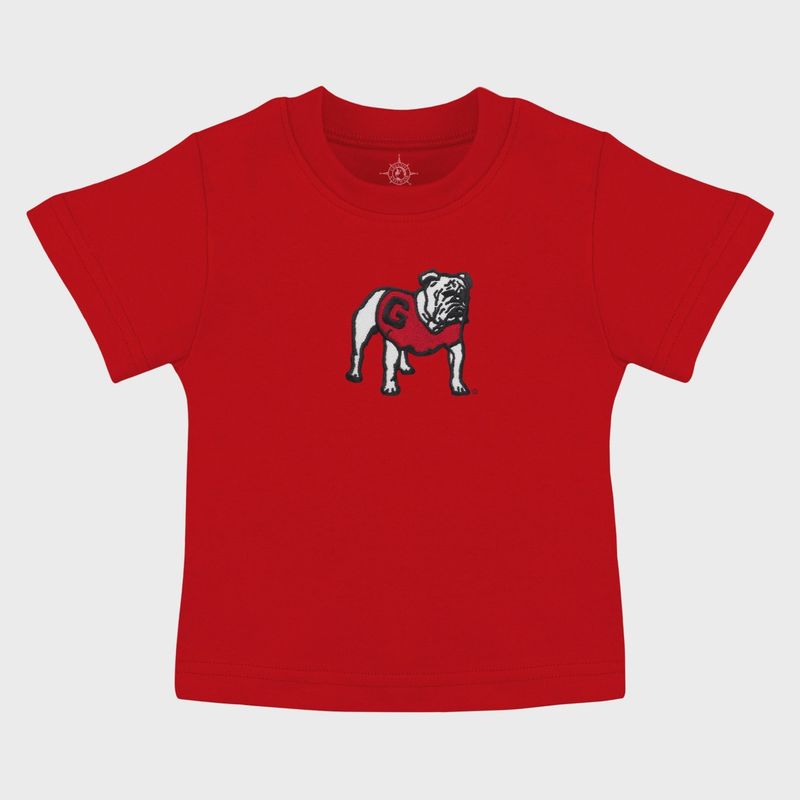 Georgia Bulldogs Embroidery T-Shirt