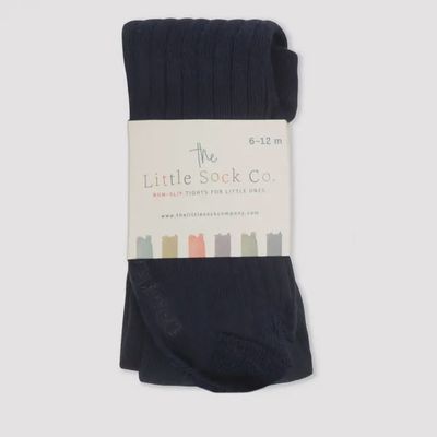 Non-Slip Tights in Navy