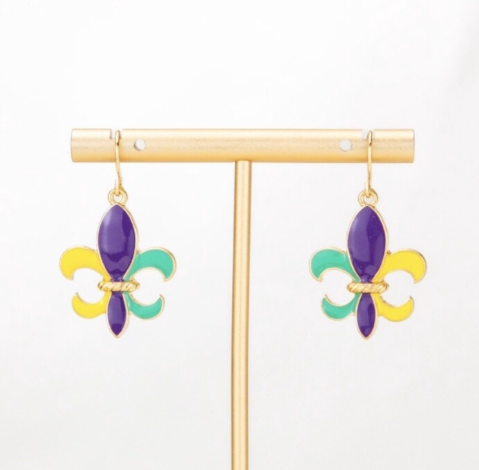 Fleur de Lis Earrings