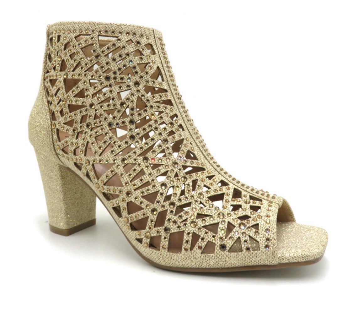 Platinum  Glitter Shoe