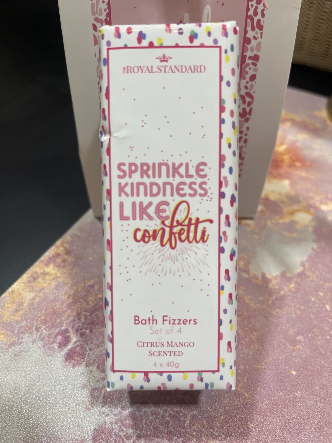Sprinkle Kindness Bath Fizzers Citrus Mango