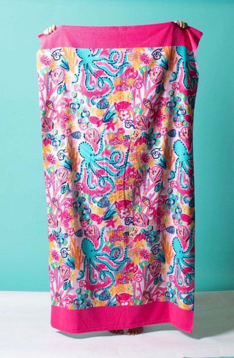 Beach Towels, Style: Ocean Jungle