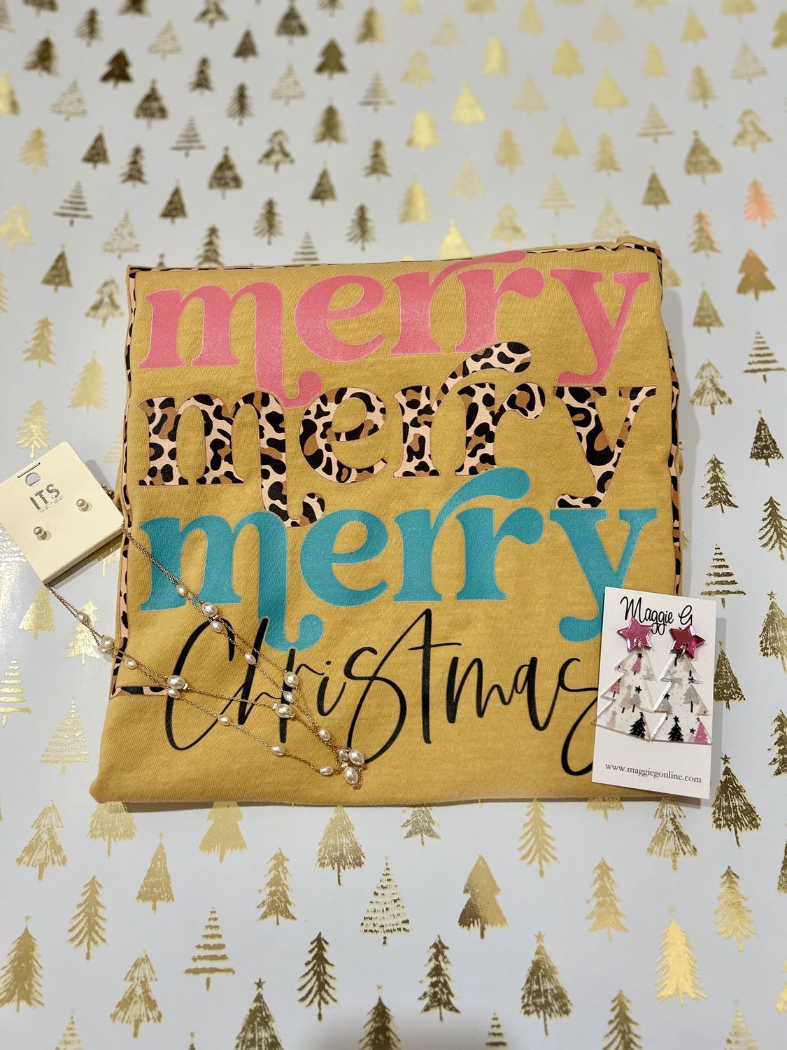 Christmas Long Sleeve Shirts, Style: Small/Merry Merry