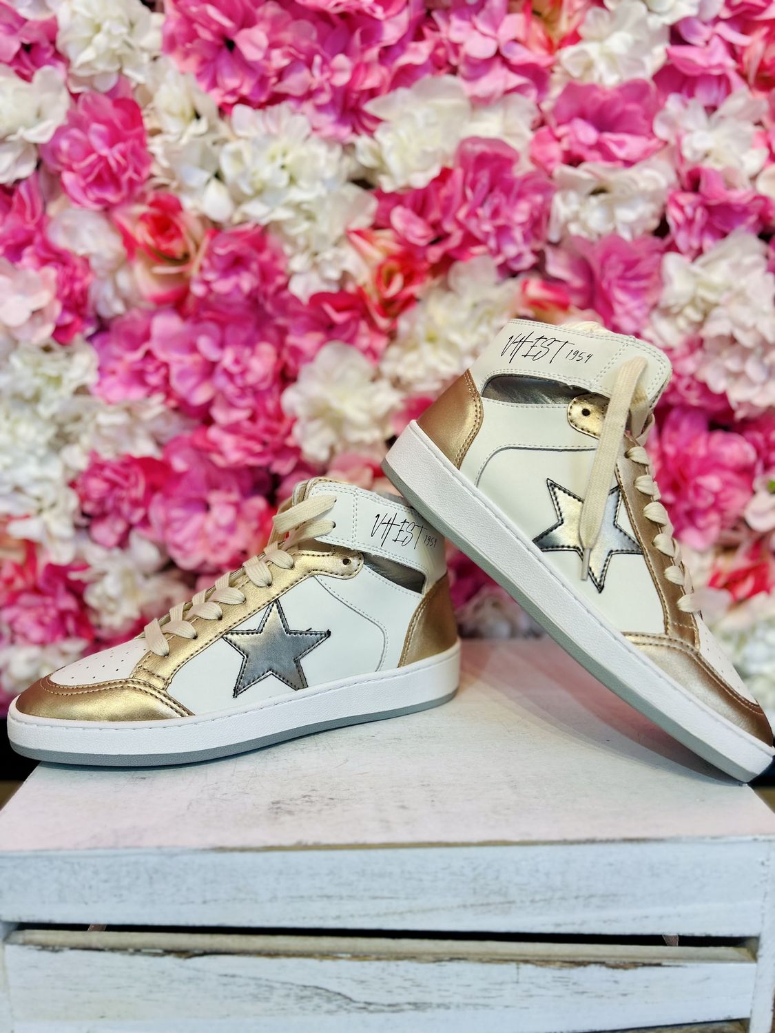 Dream Gold/White High Top