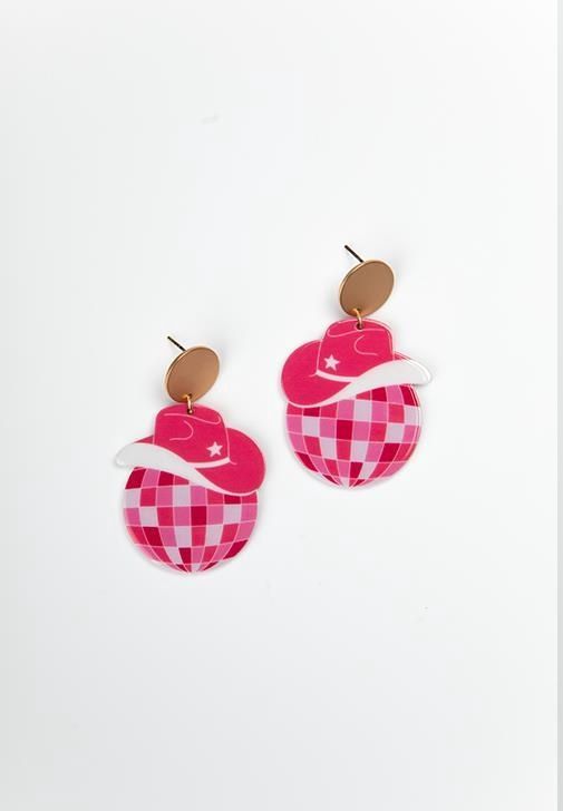 Earrings Cowgirl Disco