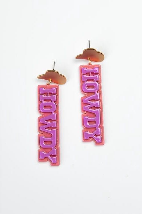 Earrings Howdy