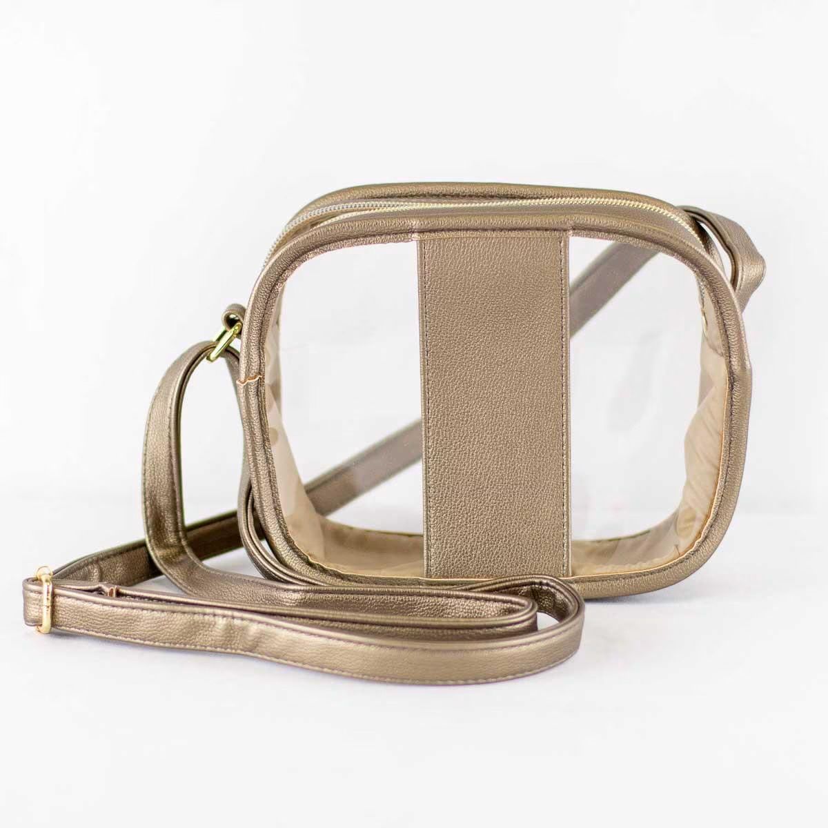 Emma Clear Crossbody Light Gold