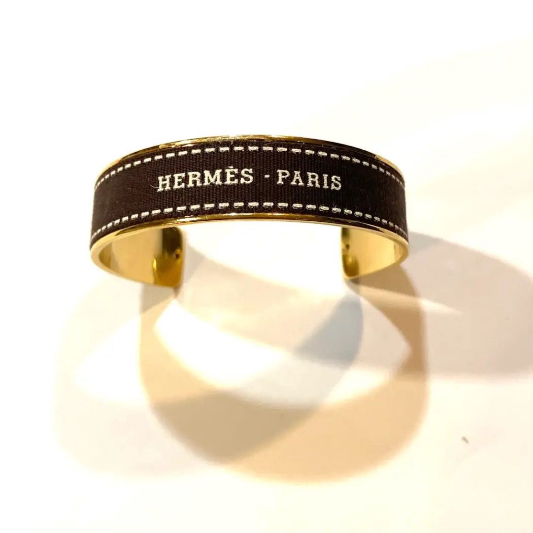 Hermes Brown Cuff Bracelet
