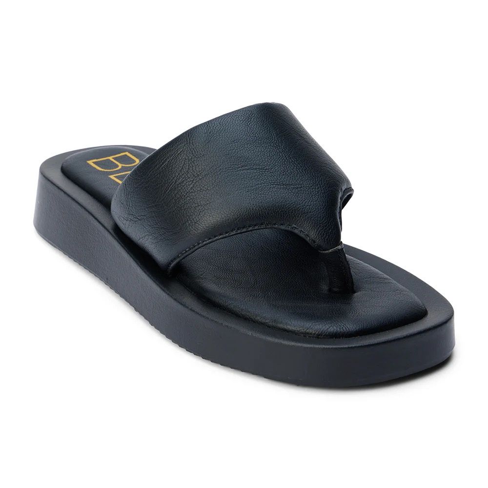 Izzie Thong Sandal, Size: 6, Colour: Black