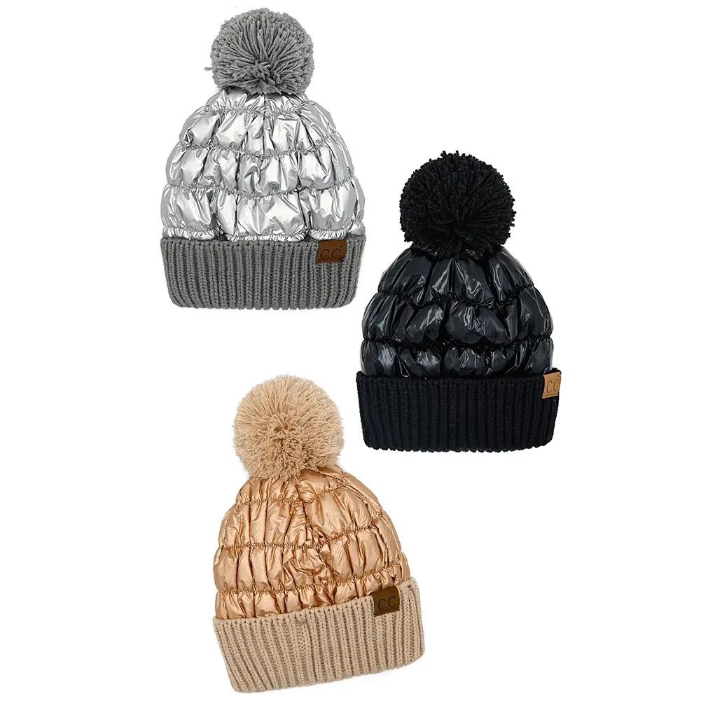 CC Puffer Pom Hat
