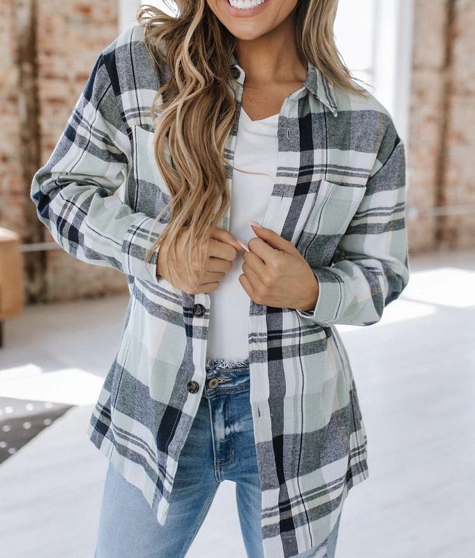 Lilliana Flannel Button Up