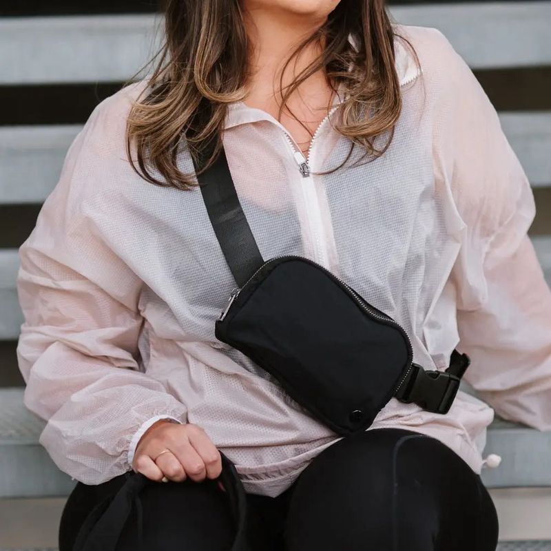 Madison Black Fanny Belt Bag