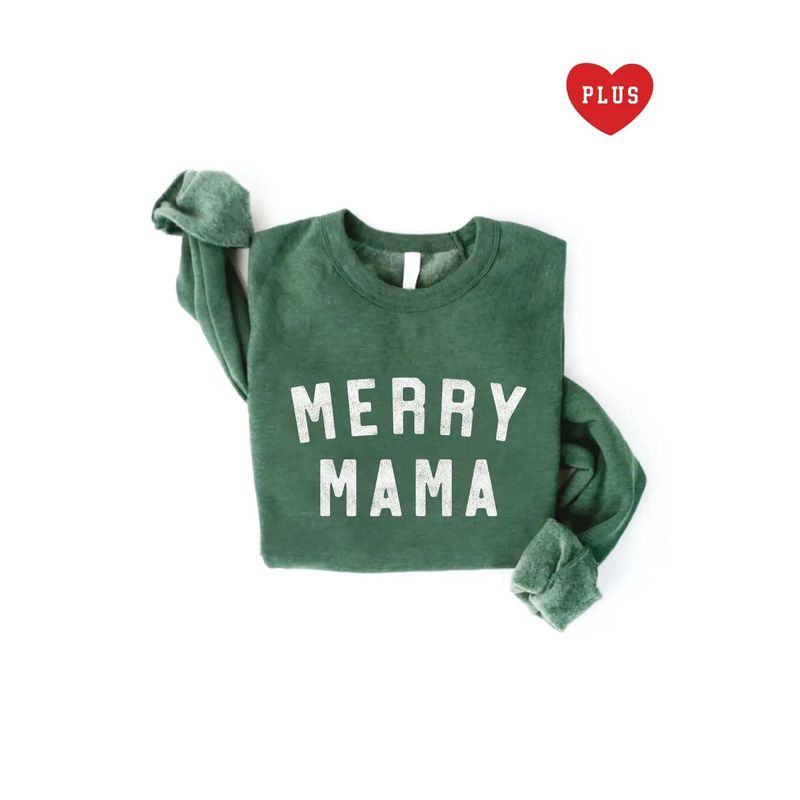 Merry Mama Plus Size Sweatshirt