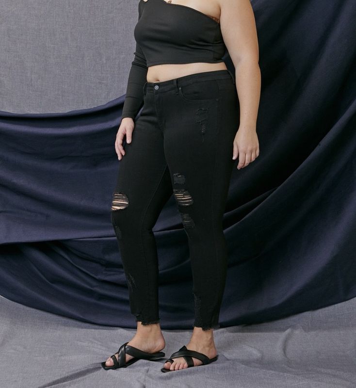 Mid Rise Skinny Jeans