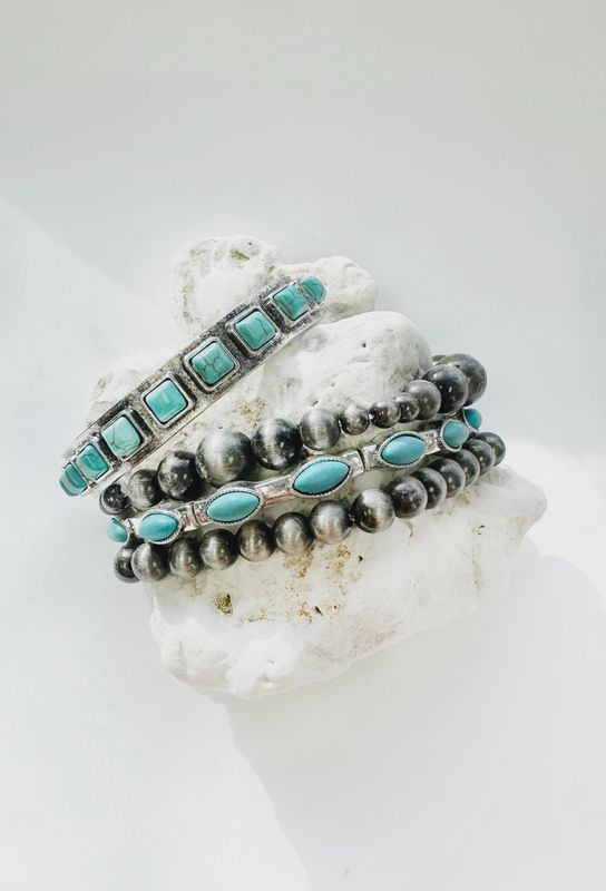 Navajo Turquoise Stack