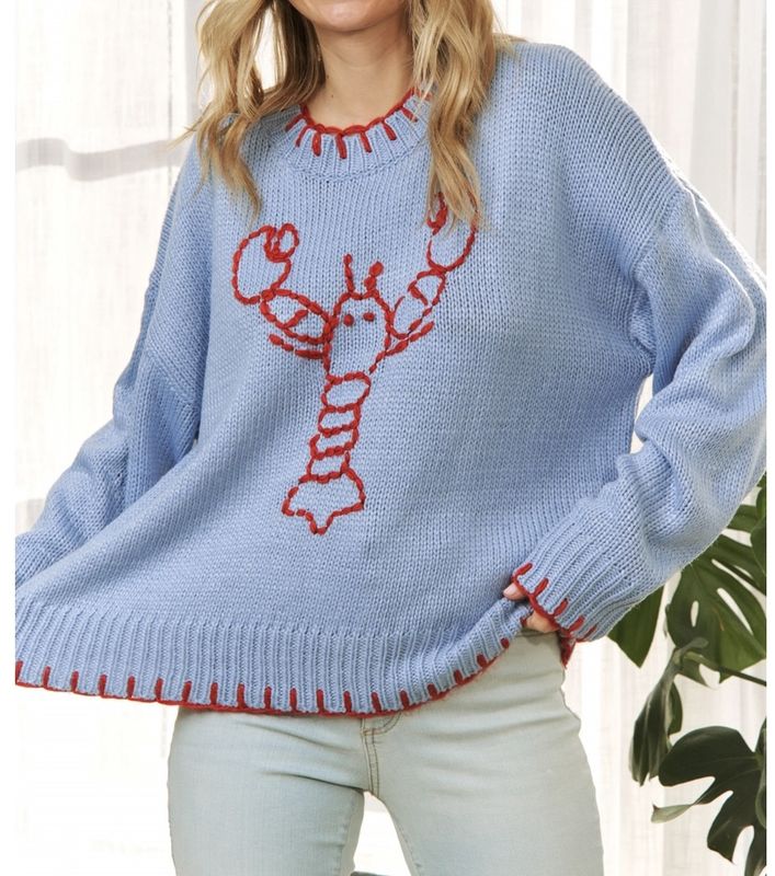Lovely Lobster Sweater