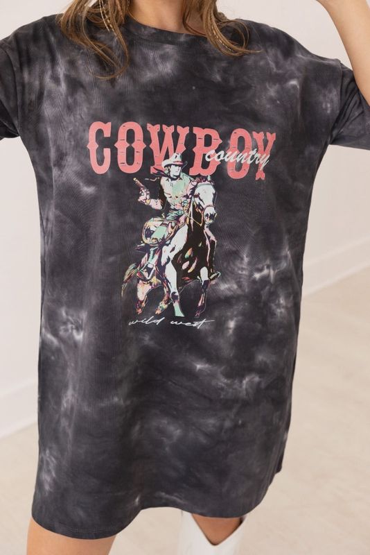 Wild West Plus T-shirt Dress