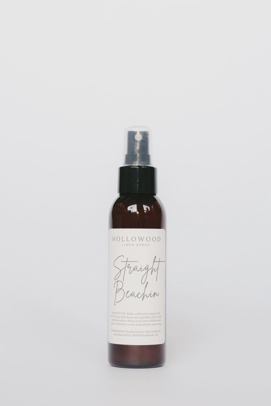 Straight Beachin Linen Spray