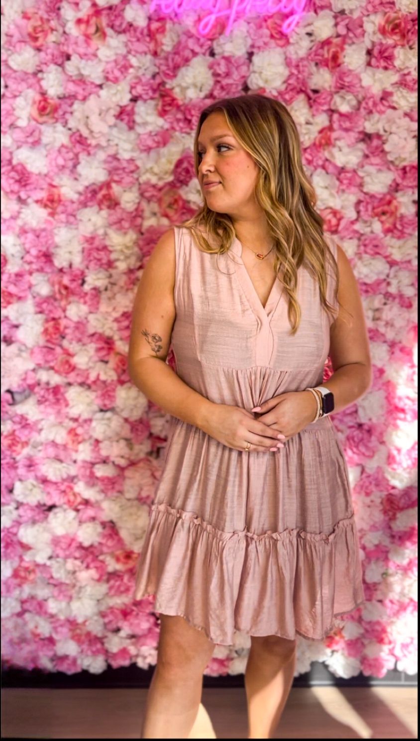 Summer Winds Plus Dress