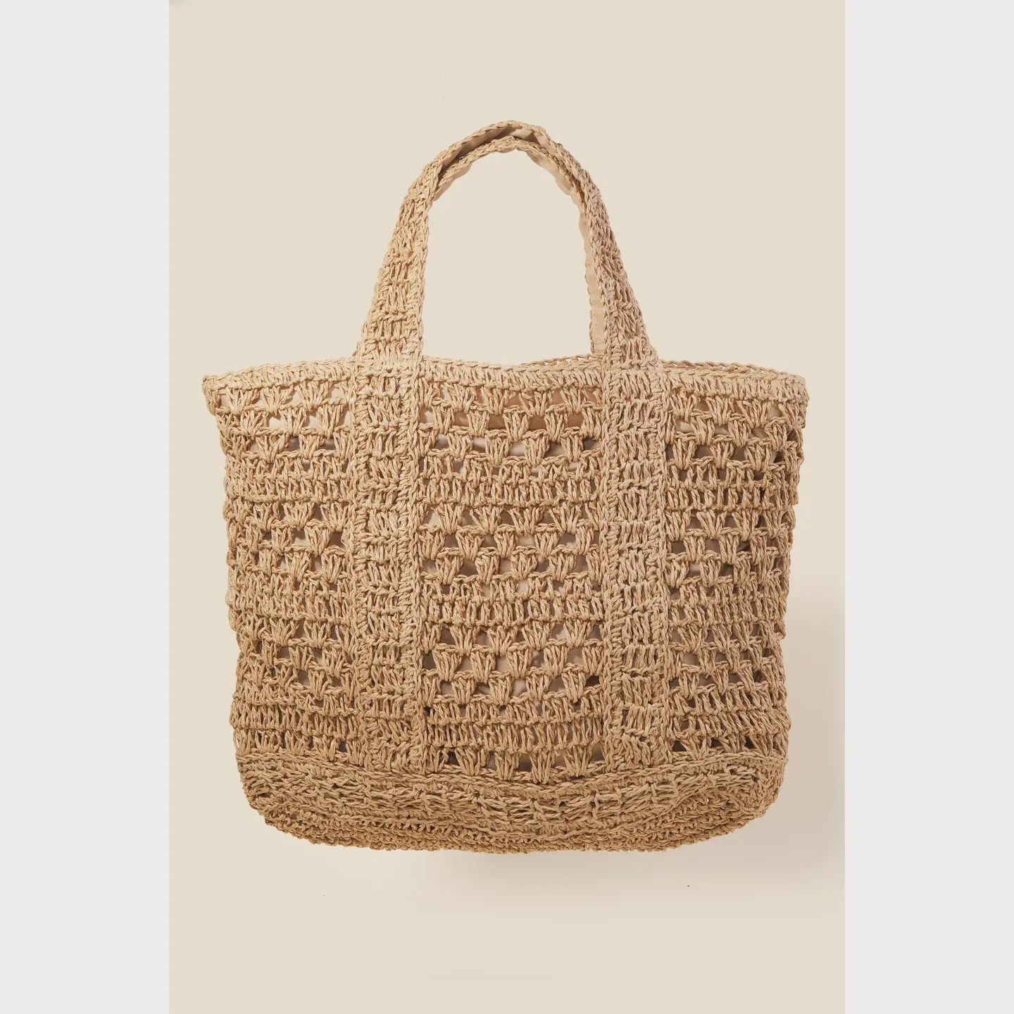 Straw Braided Tote