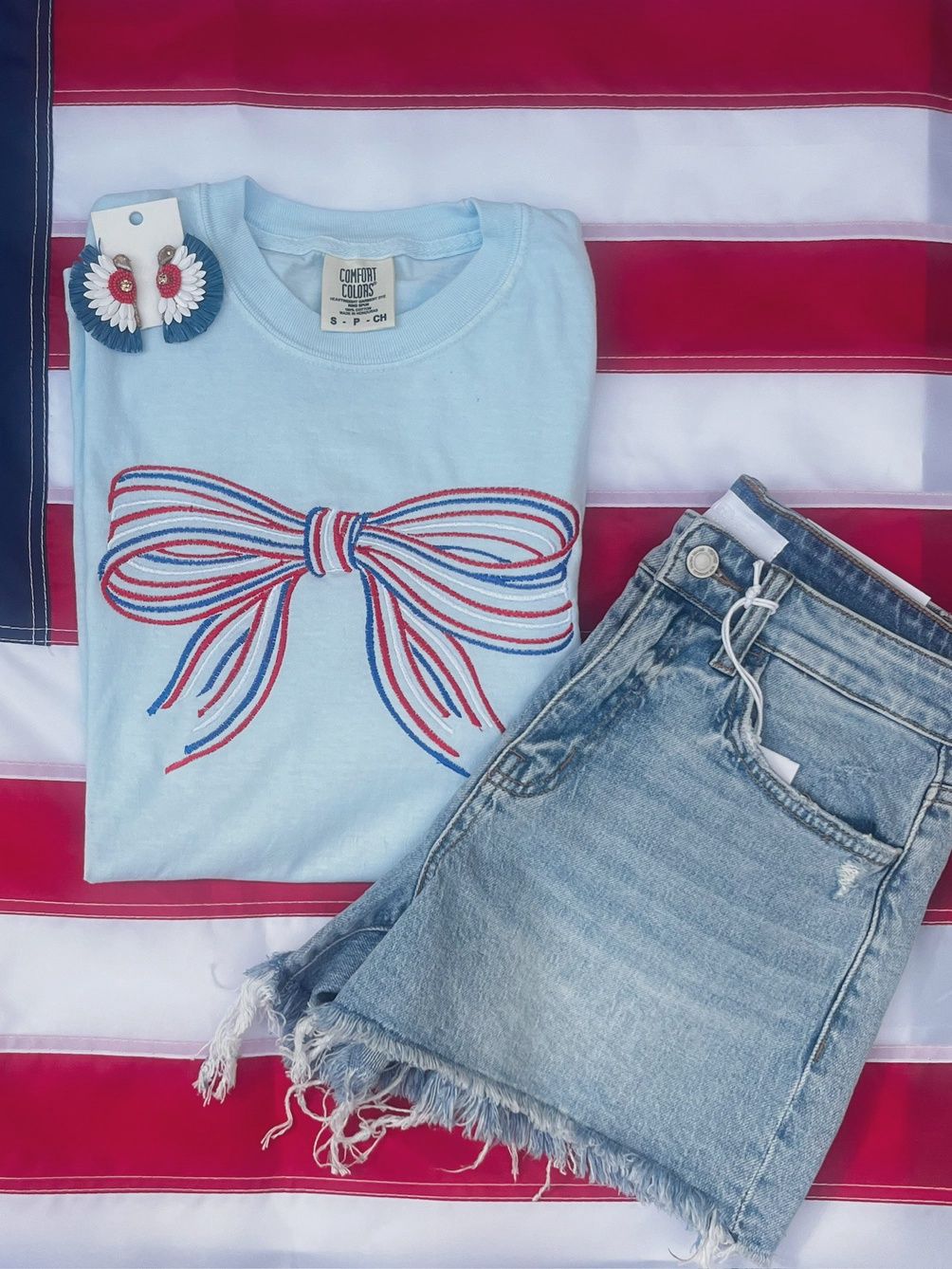 Bow In The USA Tee