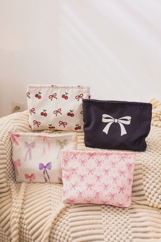 Bow Makeup Bags