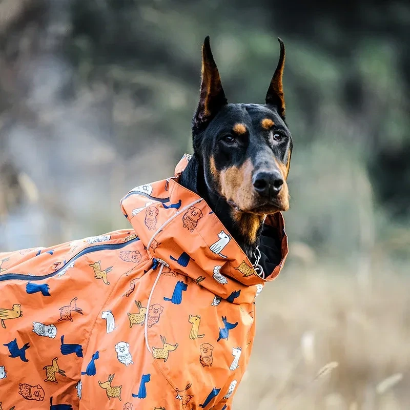 HAPPY ZOO LUXURY DOG RAIN COAT