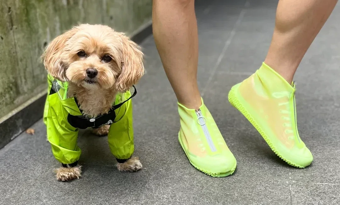 RAINNY DAYS LOW CUT SILICONE RAIN COVERS FOR SHOES