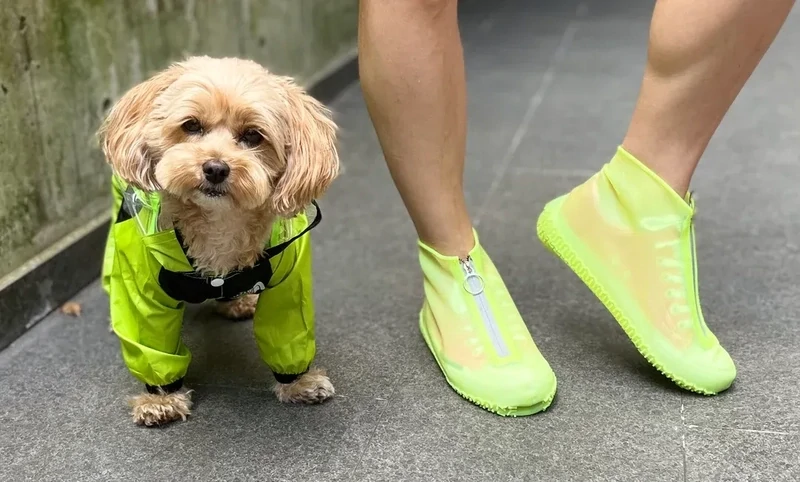 RAINNY DAYS LOW CUT SILICONE RAIN COVERS FOR SHOES
