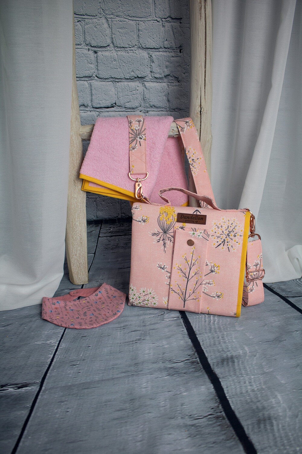 Wickeltasche &quot;Wickelbuddy&quot; rosa